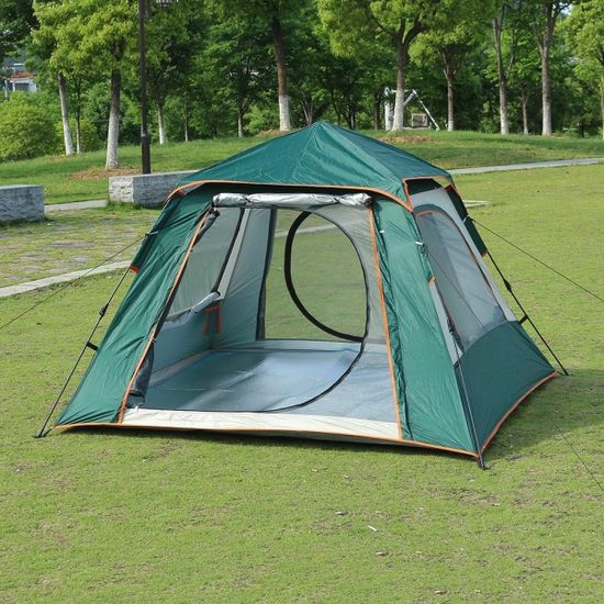 3~4인용 위드캠핑 오토 원터치텐트 야영 그늘막텐트