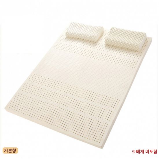 고급 라텍스 기본형 매트리스(싱글)(두께:10cm)