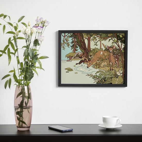 흘러가는 대로, 감사하는 마음, HA0(하오) 작가 그림