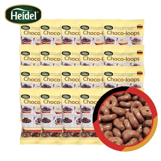 하이델 초코룹스 밀크초콜릿 28g x 20회분