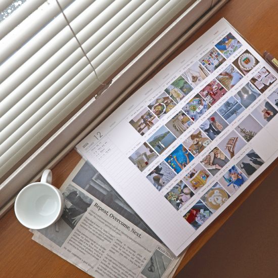 오첵 2026 날짜형 먼슬리플래너 A4