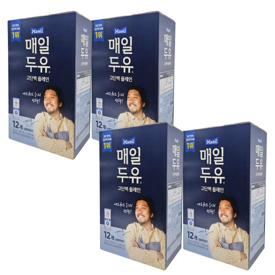 매일유업 고단백 두유 190ml 12팩/24팩/36팩/48팩 