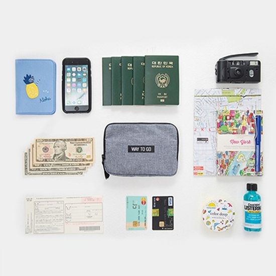FAMILY PASSPORT BAG & POUCH