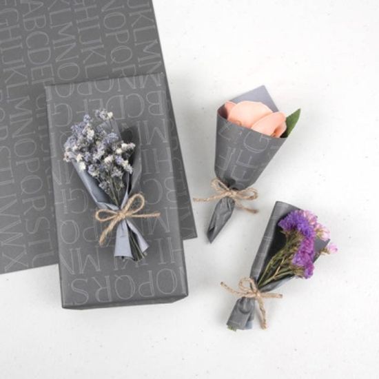 블랙 알파벳 랩핑지