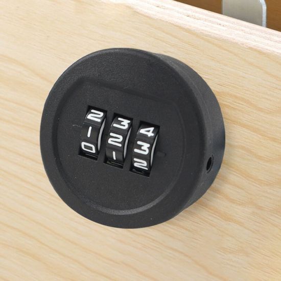 서랍잠금 비밀번호 자물쇠(20mm) 캐비넷잠금장치