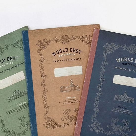 스터디 마스터 노트 World best university 6종 세트
