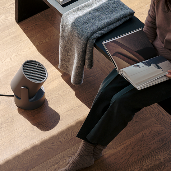 [루메나] WARMER POT 미니온풍기 /스톤그레이