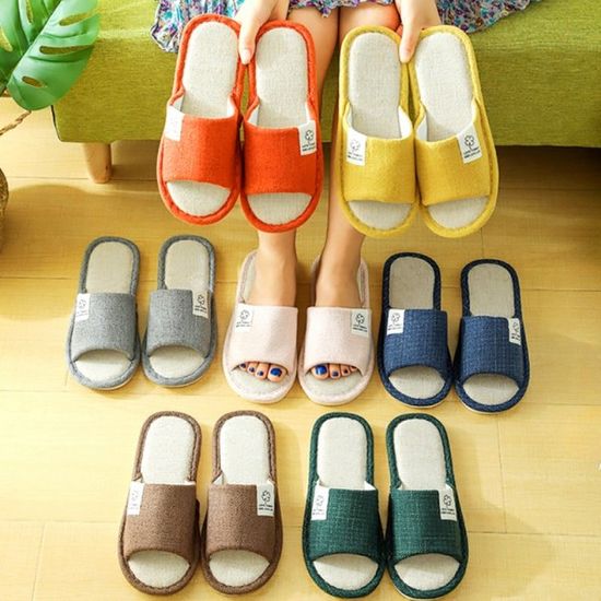 린넨 실내화 실내슬리퍼