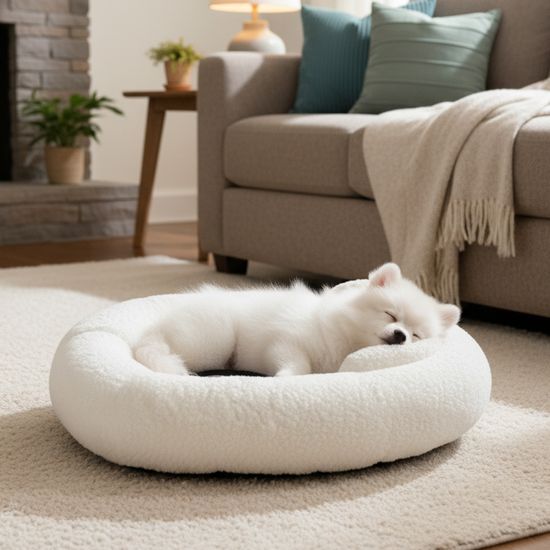 레토 강아지방석 고양이 방석 도넛 양 쿠션 LDC-SD05