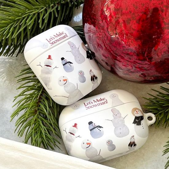 make snowman 디자인 [hard 에어팟케이스 시리즈]