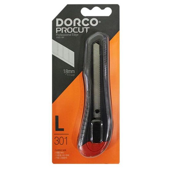 도루코 커터 칼 공구 문구 사무 공작 재단 작업 18mm