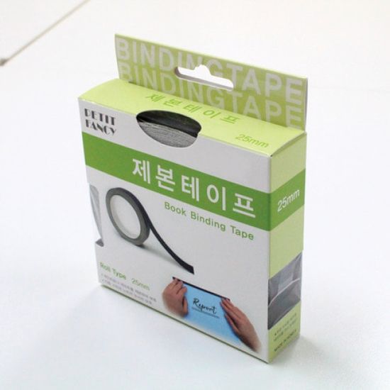 쁘띠팬시 제본라벨 제본테이프 25mm 35mm 50mm