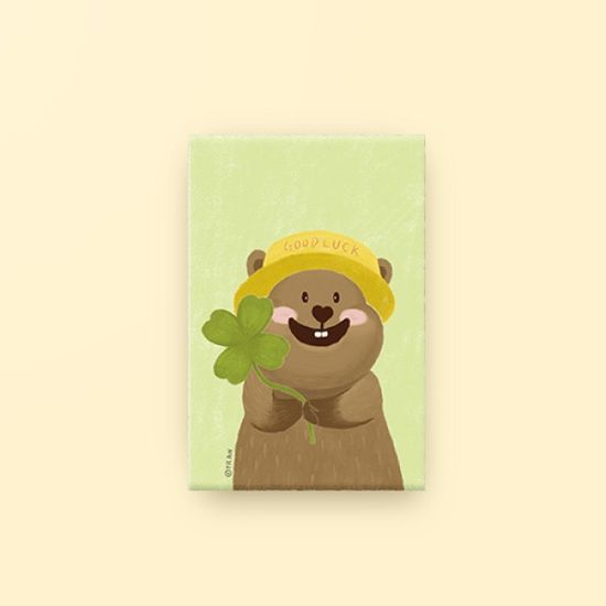 캘리엠 엽서 P2303YA - QUOKKA 이쁜엽서 동물캐릭터