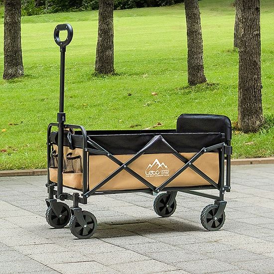 레토 접이식 캠핑웨건 카트 백도어 오픈형 LCP-W02