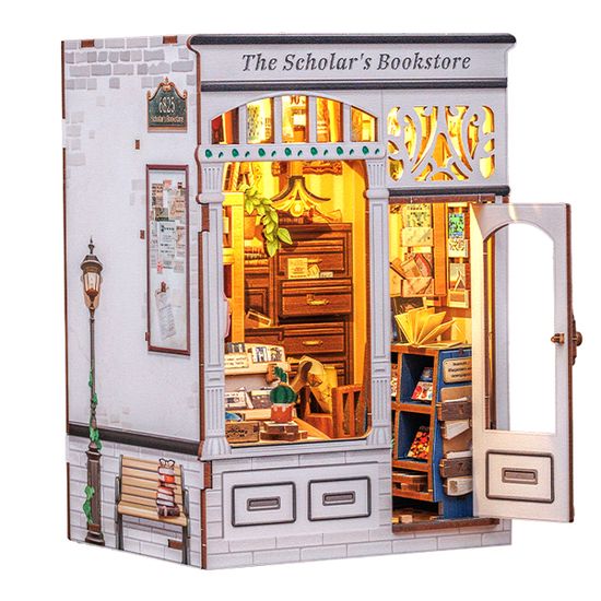 핸즈크라프트 DIY미니어처 북눅 스칼라 북스토어