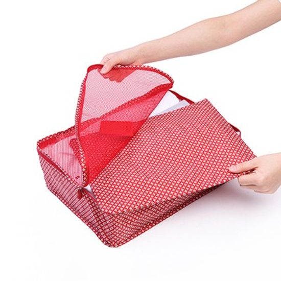 PATTERN CLOTHES POUCH size L 여행용 의류 파우치