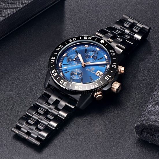 크로노그래프 메탈스트랩 러버스트랩 쿼츠 남자