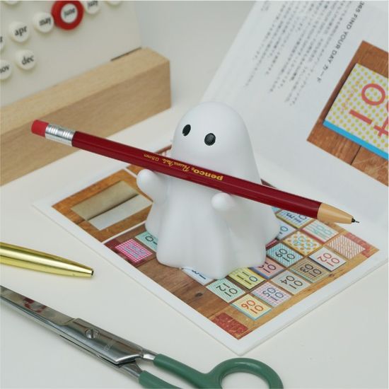 떠다니는 할로윈 고스트 펜 홀더