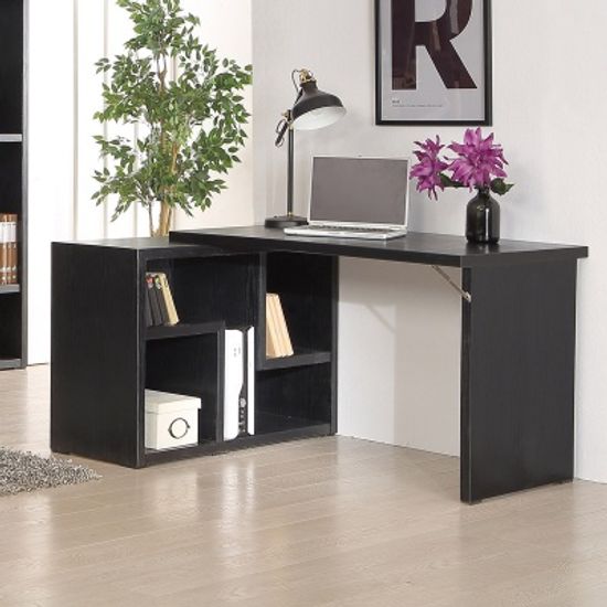 라치 멀티 H형 책상 책장 세트