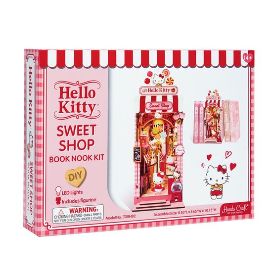 핸즈크라프트 헬로키티DIY미니어처 키티의 디저트카페