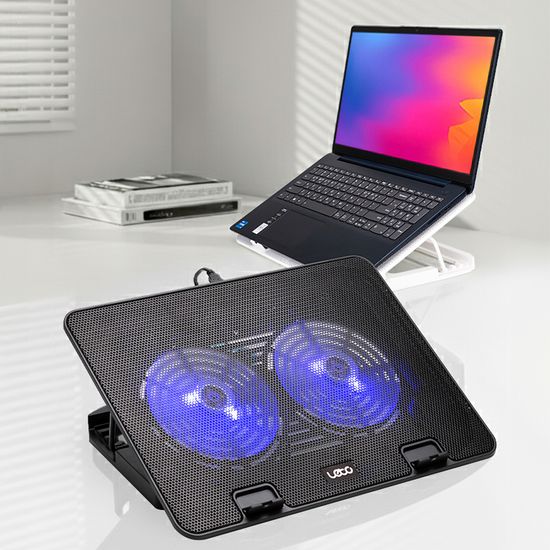 레토 노트북거치대 듀얼쿨러 받침대 LCS-S01