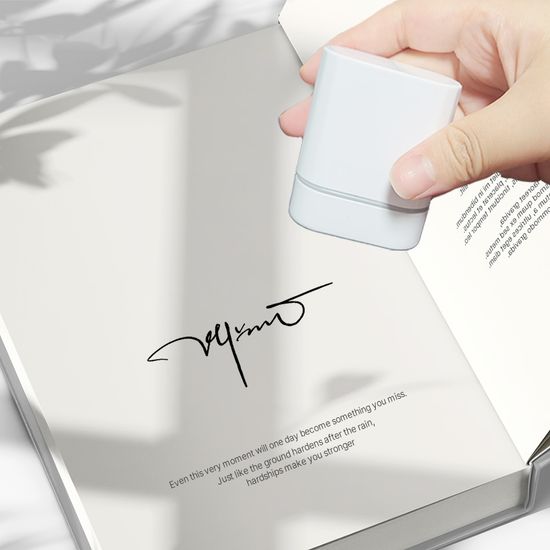 누적 3만명)나만의 멋진 사인만들기(B:결제+서명형)