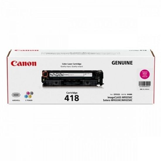 캐논(CANON) 토너 CRG-418 M (2.9K) / Magenta / MF8350Cdn,MF8353Cdn / 최대2,900P