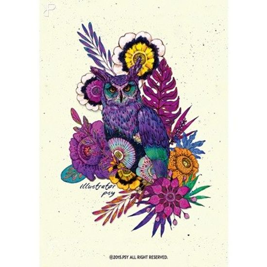 Owl of the night 2 / 일러스트 액자