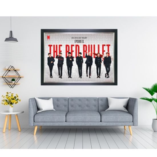 BTS 직소퍼즐 월드투어 포스터4 THE RED BULLET