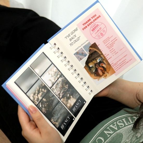 (+스티커) 비팬시 붐빈 네컷앨범 (인생 사진 포토북)