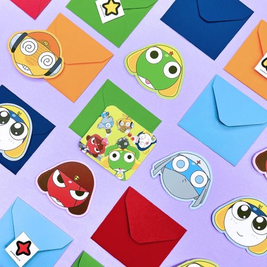 개구리중사 케로로 메세지 카드