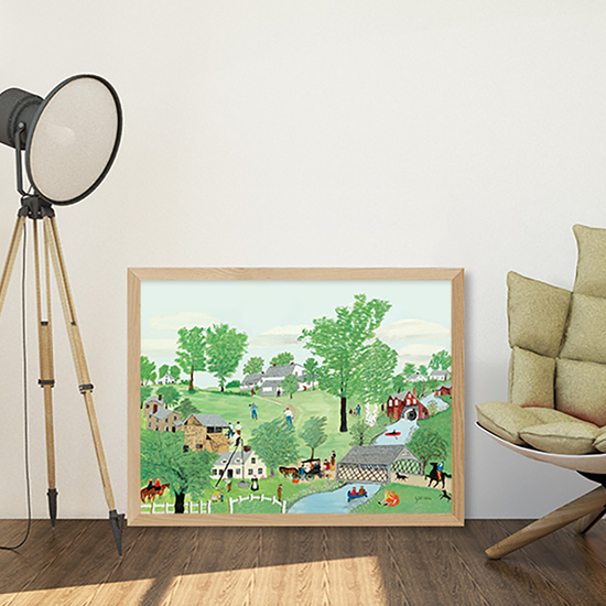 DIY 명화 그림그리기 세트 40x50 그랜마 모지스 봄