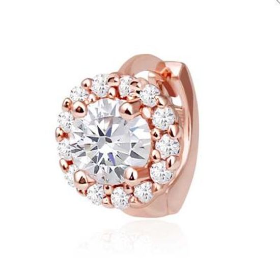 EliZe 14K rose gold pin 링 피어싱 한쪽 CH1659307