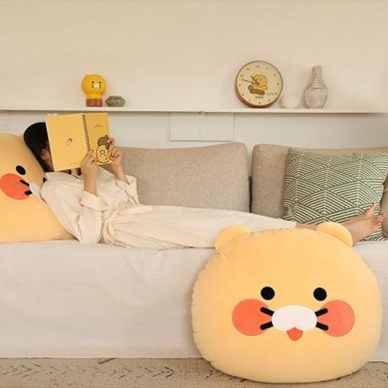 카카오프렌즈 춘식이 얼굴 대형쿠션 등쿠션