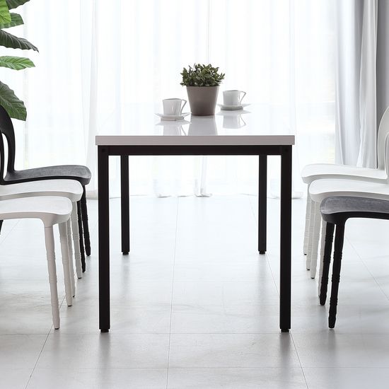 스틸 테이블 식탁 데스크 120cm P00000IR