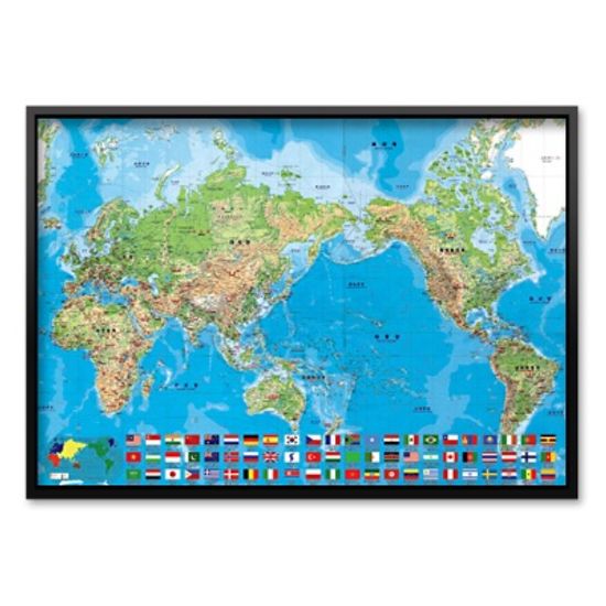 1000조각 직소퍼즐▶세계지도 한글판 (BN810-12)
