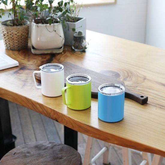 [LEAVES] 리브스 데일리 스테인레스 진공컵_SILVER