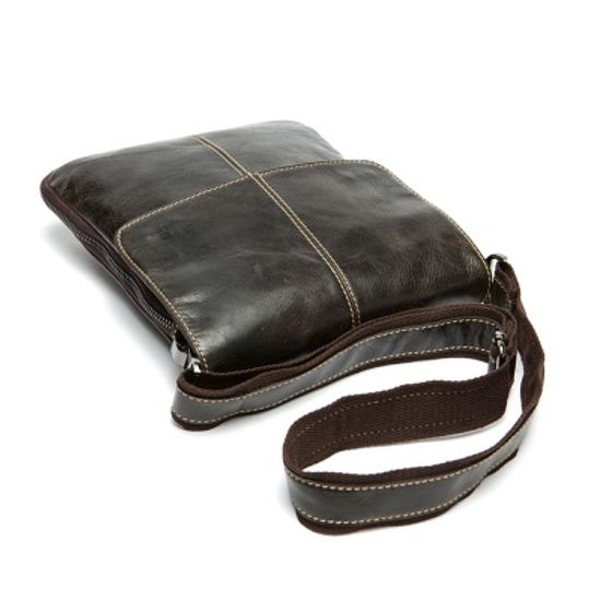 베닌 소가죽 크로스백/ 남성 보조가방