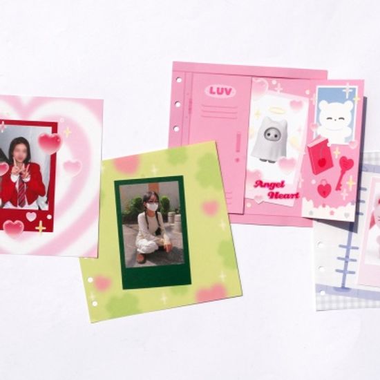 A7 와이드 리얼 러브 6공 속지