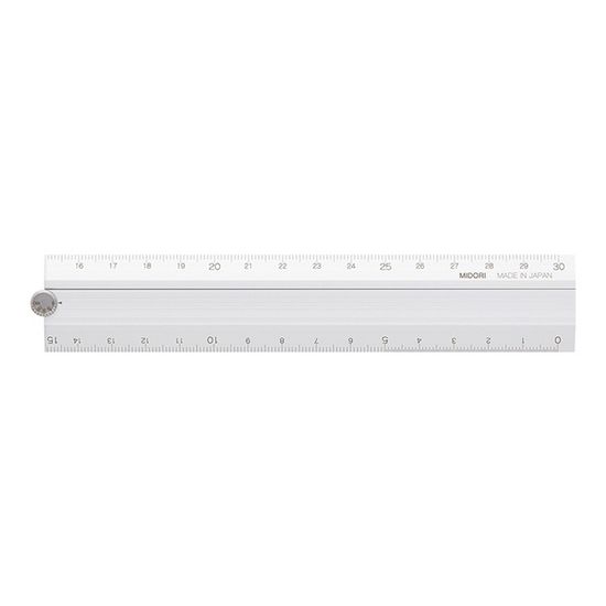 Aluminium multi Ruler [30cm] Sliver A