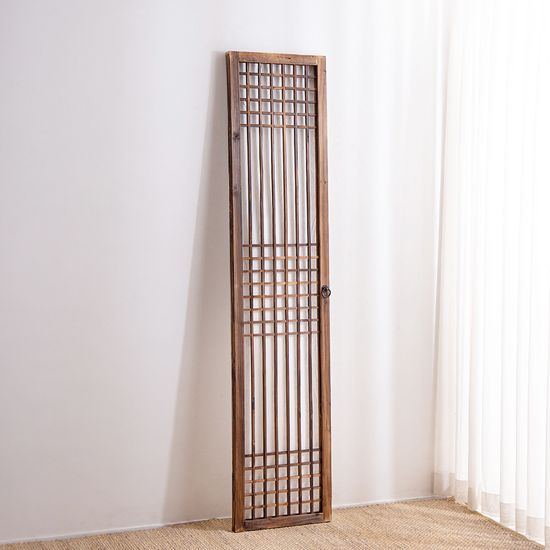 두짝 전통 창문(180cm) -직접 붙이는 창호지, 문고리