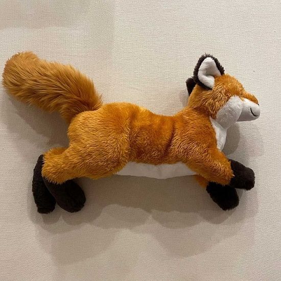 무릎인형 여우 M 부드러운 애착 동물 인형