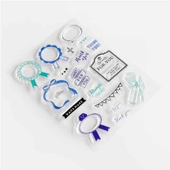 [BGM]다꾸-클리어 스탬프(리본)/BT-CS058