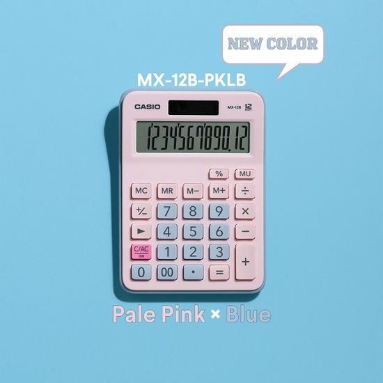 카시오 미니 컬러 계산기 MX-12B