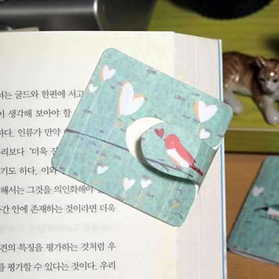 [플라스틱 and 자석 자동책갈피] 자동책갈피 수지인 : 키스데이