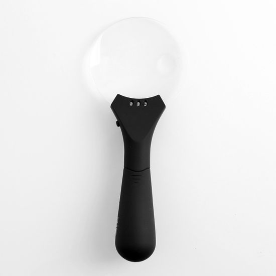 LED 라이트 돋보기 / 3배율 확대경 휴대돋보기