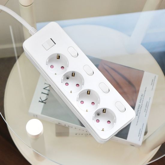 더좋은 멀티탭 개별 절전 과부하차단 4구 2M