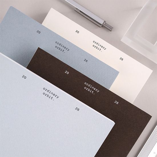 [대시앤도트]2026 오디너리 오르빗 다이어리(날짜형)