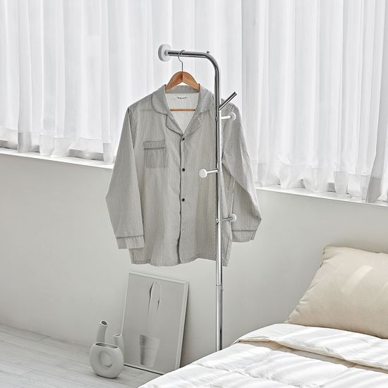 바인_키 낮은 스탠드 행거 3color