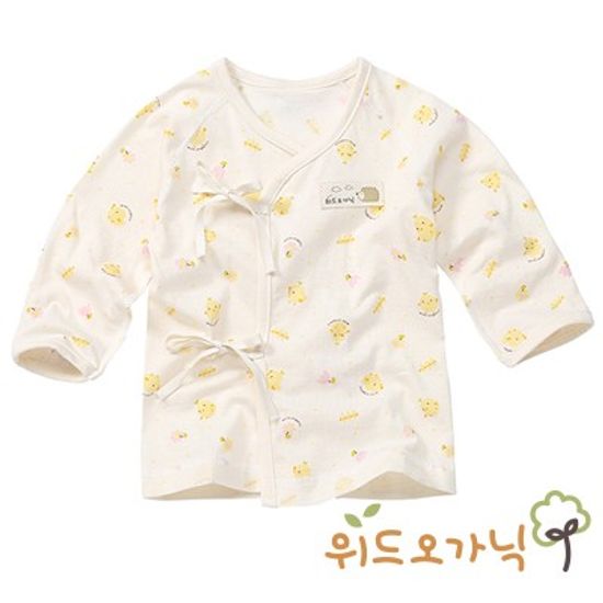 [위드오가닉] 오가닉신생아배냇저고리 병아리